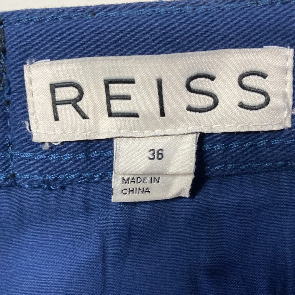 Reiss Mens Size 36 Cotton Pants 